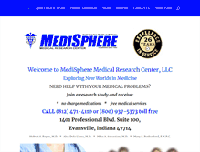 Tablet Screenshot of medisphereresearch.com